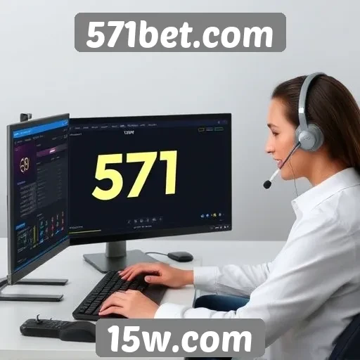 Como funciona o suporte ao cliente no 571bet.com