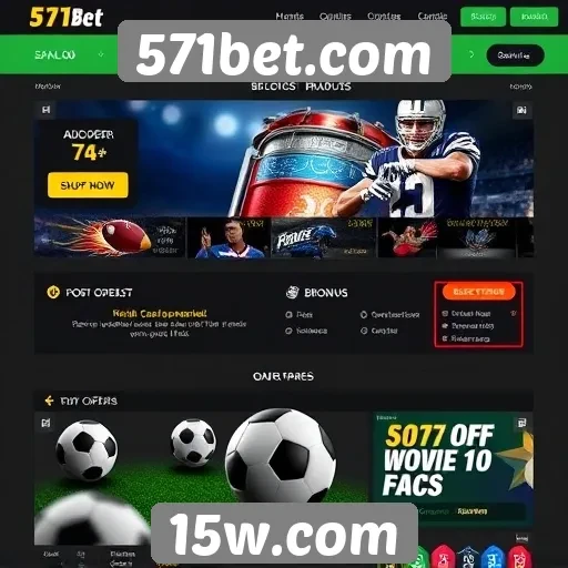 Ofertas e promoções disponíveis na 571bet